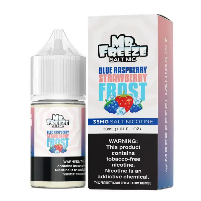 BLUE RASPBERRY STRAWBERRY FROST